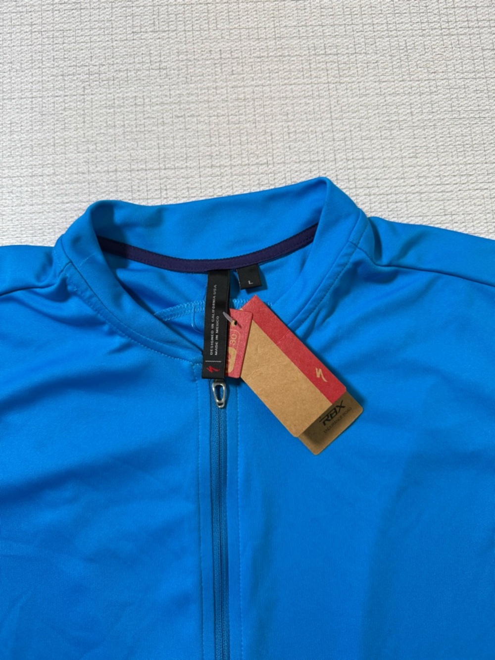 Specialized Blue and Navy Short Sleeve Cycling Jersey - Picture 5 of 12